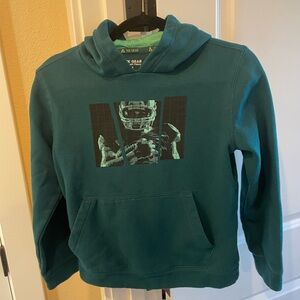 Tech gear size medium, Emerald Green, soft fleece sweatshirt